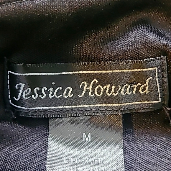 Jessica Howard Multicolor Plaid Dress with Bell Sleeves, Size Medium - Picture 9 of 10